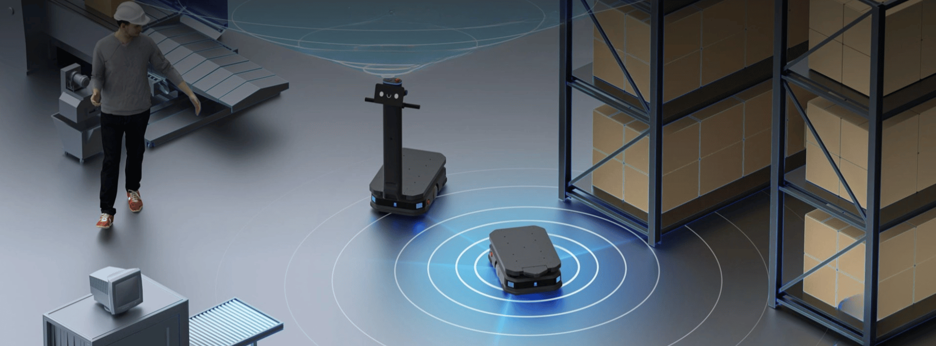 PUDU T600 Industrial Delivery Robot