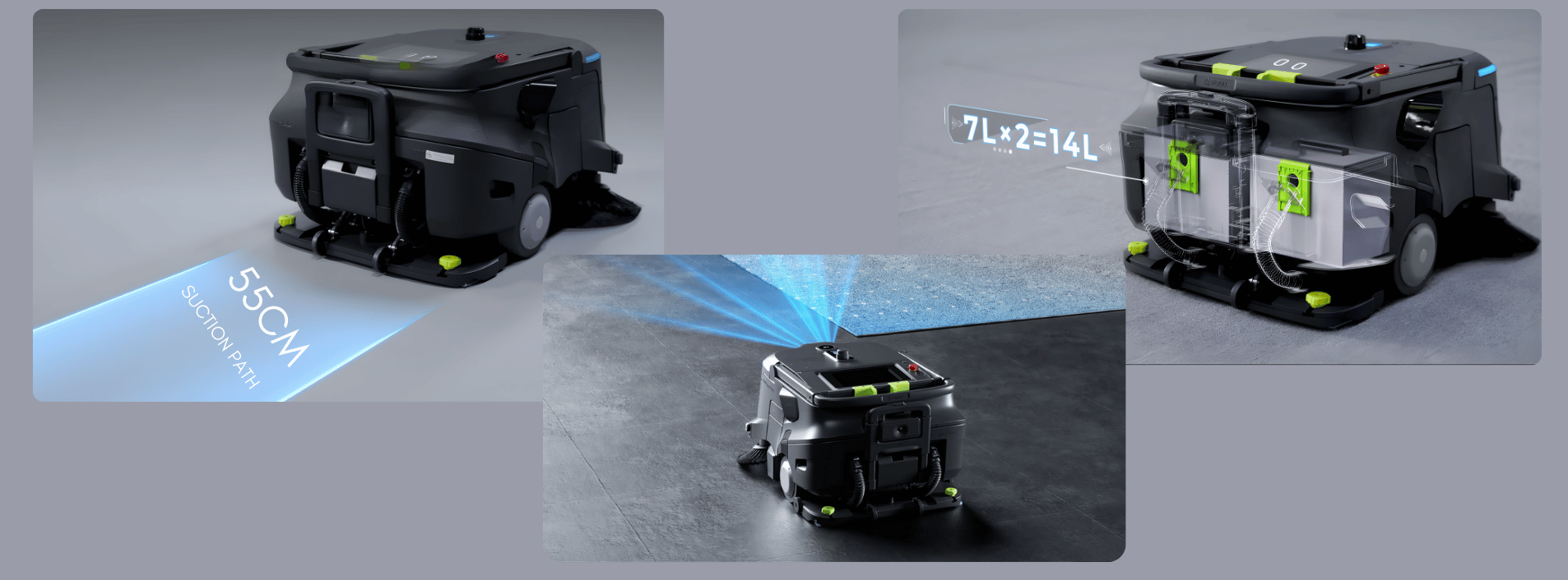PUDU MT1 Vac AI-powered Sweeper & Vacuum