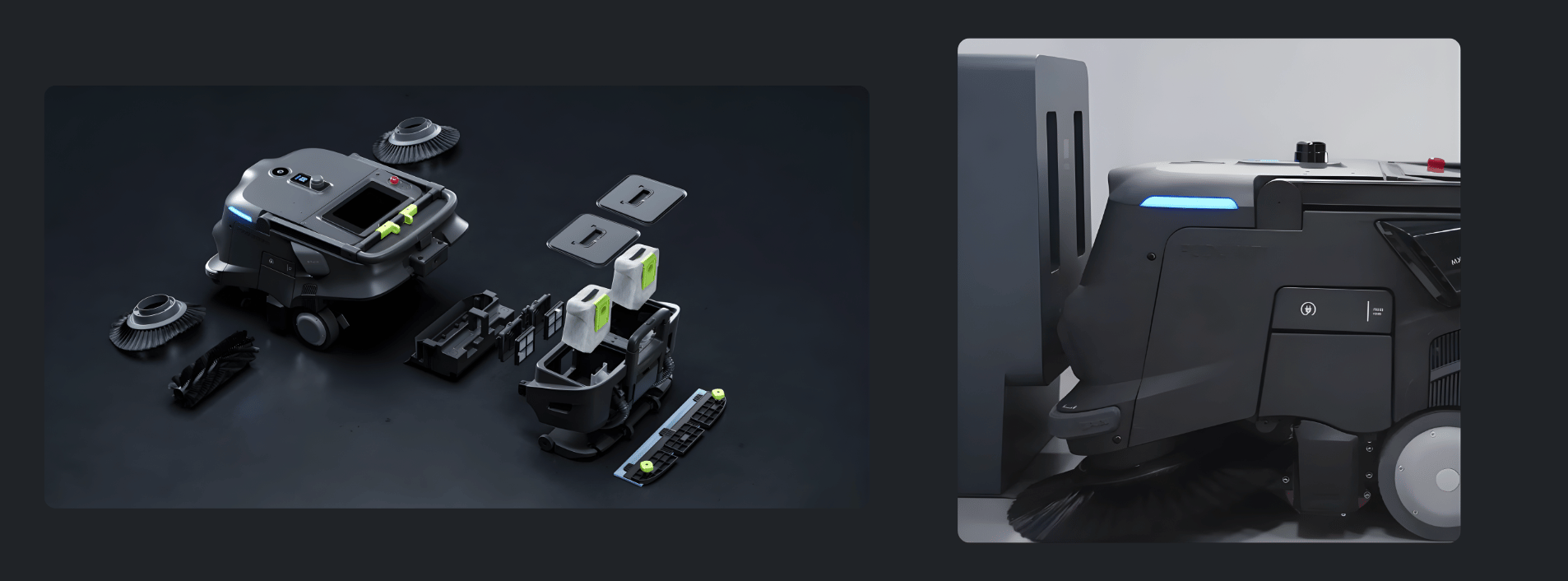 PUDU MT1 Vac AI-powered Sweeper & Vacuum