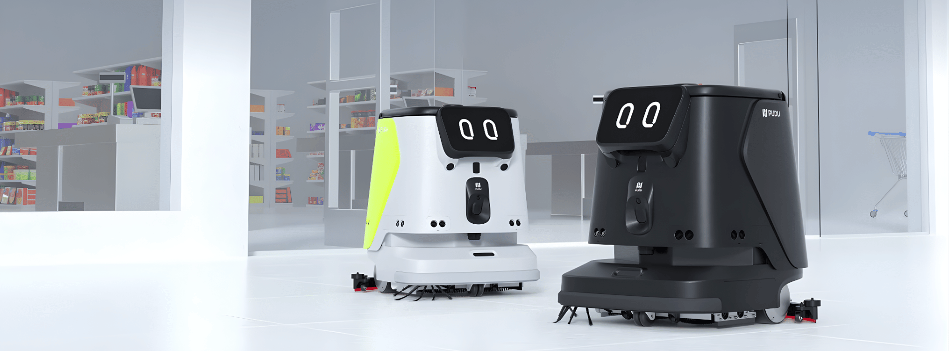 PUDU CC1 Pro AI-powered Autonomous Cleaning Robot