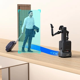 FlashBot Arm Semi-Humanoid Embodied AI Service Robot