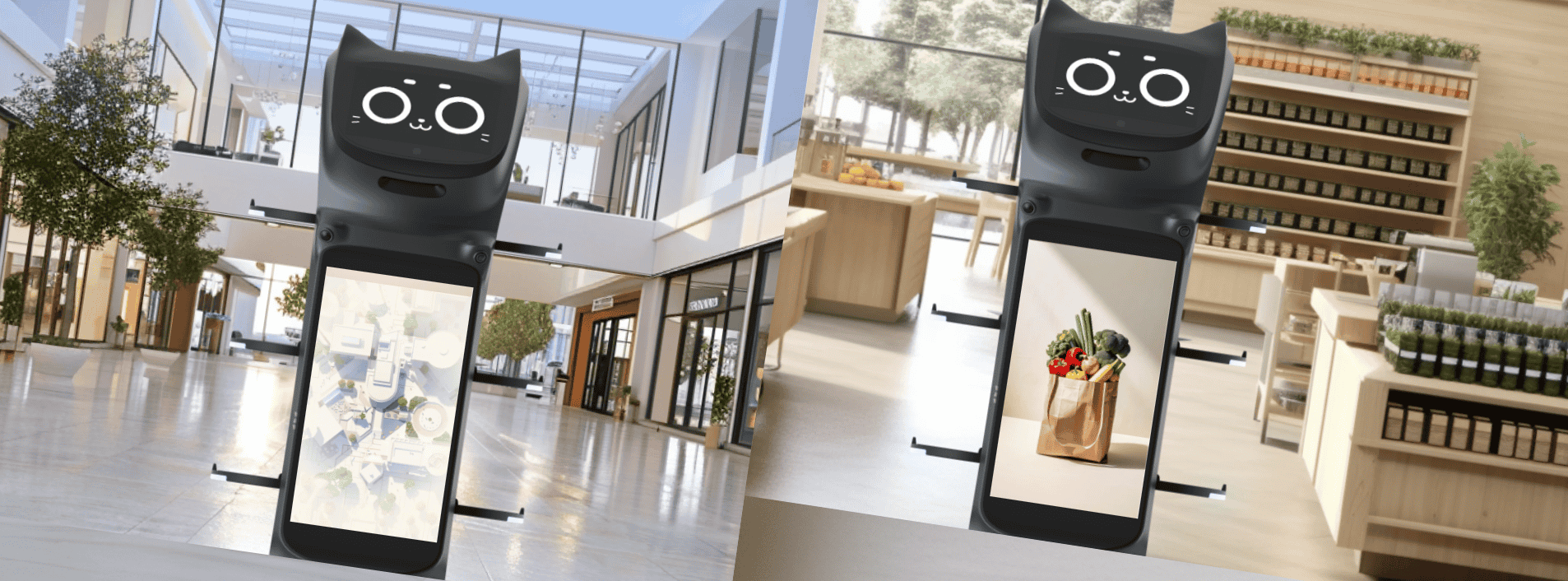 PUDU BellaBot Pro Premium Delivery & Advertising Robot