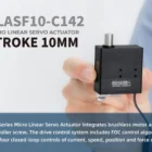 BLASF10-C142 Series Micro Linear Servo Actuator