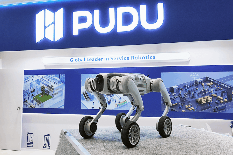 PUDU D5 Series Industry-Grade Autonomous Quadruped Robot